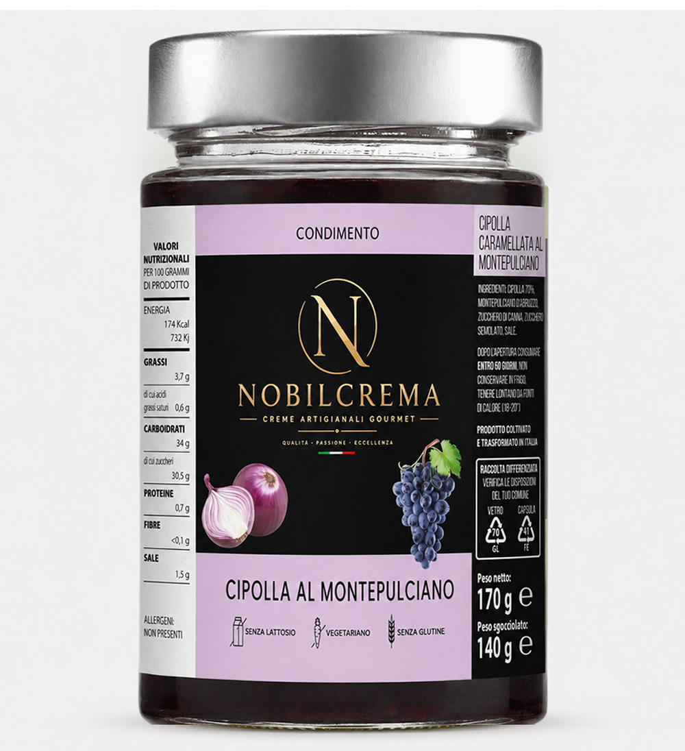 CIPOLLA CARAMELLATA AL MONTEPULCIANO