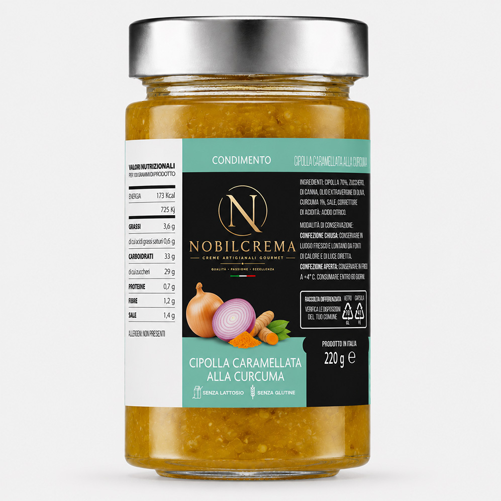 CIPOLLA BORETTANA CARAMELLATA ALLA CURCUMA