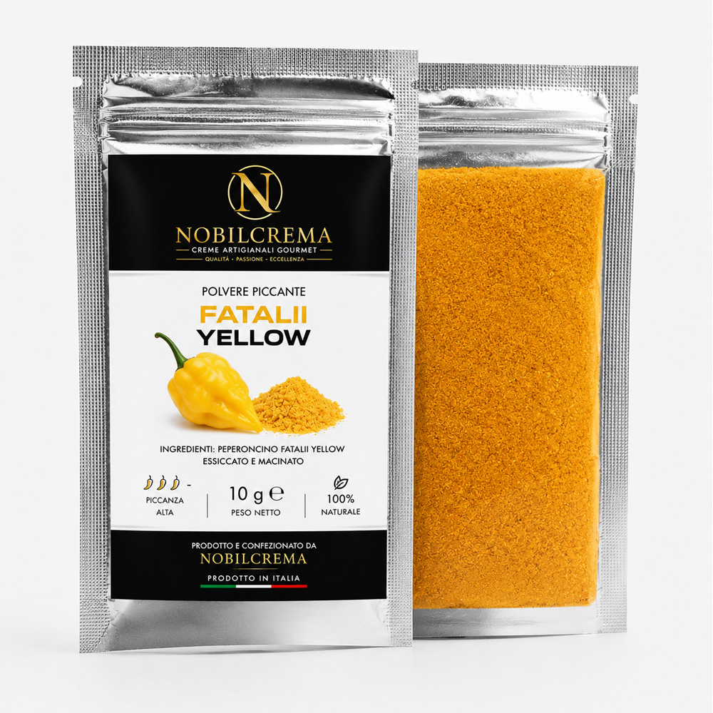 PEPERONCINO PICCANTE IN POLVERE FATALII YELLOW GR. 10
