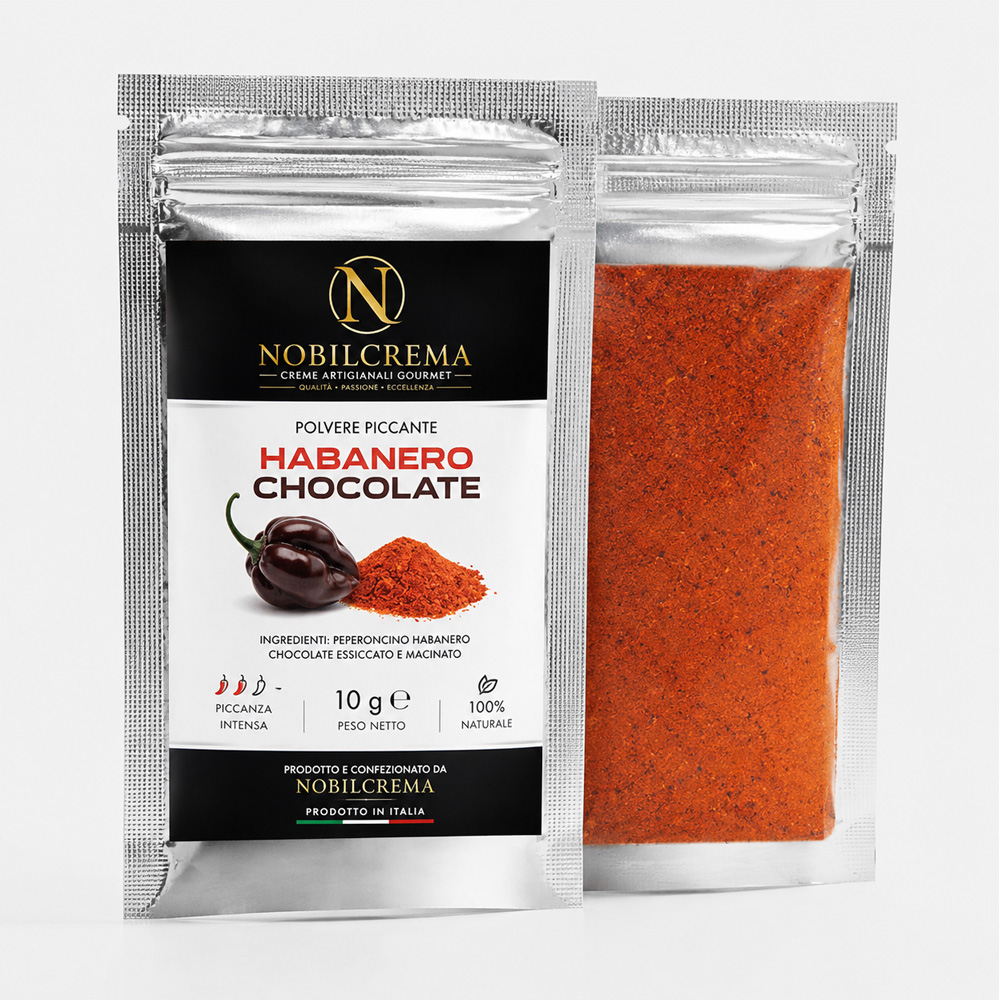 PEPERONCINO PICCANTE IN POLVERE HABANERO CHOCOLATE GR. 10