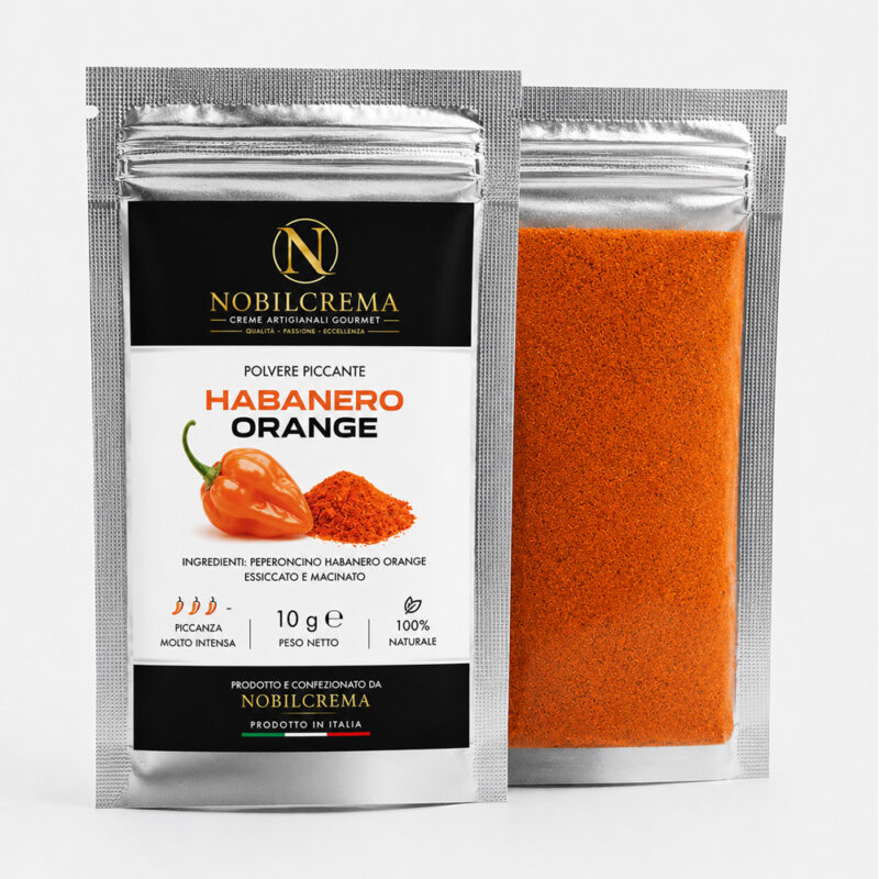 PEPERONCINO PICCANTE IN POLVERE HABANERO ORANGE GR. 10