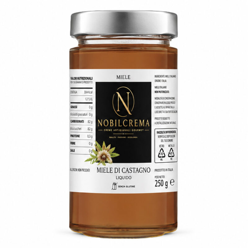APICOLTURA DI MIELE DI CASTAGNO  250 GR