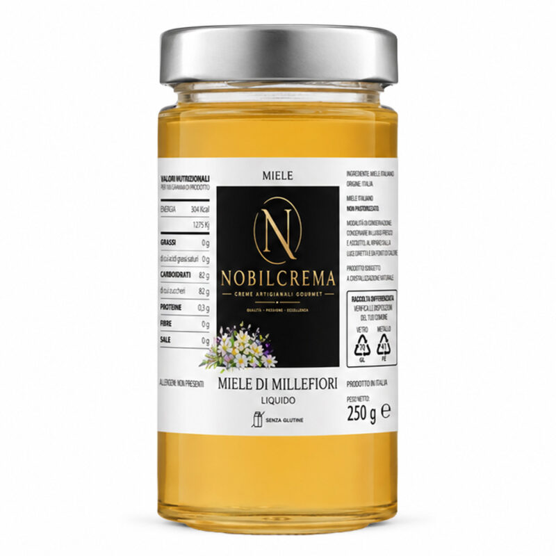 APICOLTURA DI MIELE MILLEFIORI  250 GR