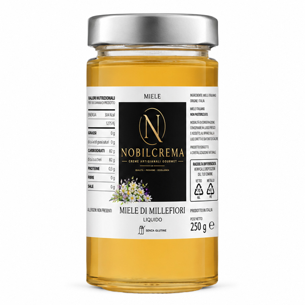 APICOLTURA DI MIELE MILLEFIORI  250 GR